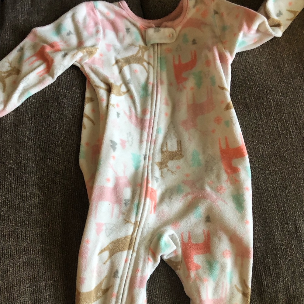 Footed Jammies fleece